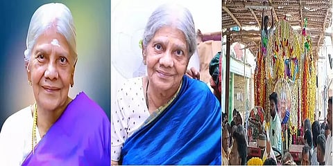 தாயின் பூத உடலுக்கு தலைமகனாய் இருந்து இறுதி மரியாதை செய்த ஓபிஎஸ்