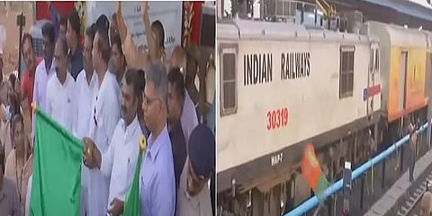 தேஜஸ் விரைவு ரயிலில் செய்யப்பட்ட முக்கிய மாற்றம்... தொடங்கி வைத்த இணையமைச்சர் எல்.முருகன்!