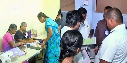 ஈரோடு கிழக்கில் தொடங்கியது வாக்குப் பதிவு - பதற்றமான வாக்குச்சாவடிகளில் பலத்த பாதுகாப்பு