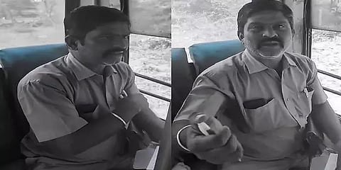 "கிழிஞ்ச நோட்டதான் கொடுப்பான்.. இந்த கட்சில மெம்பர்” - பயணியை தாக்க முயன்ற நடத்துநர்!