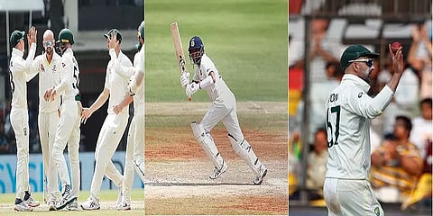 புஜாராவின் போராட்டம் வீண்.. நாதன் லயன் சுழலில் சுருண்ட இந்தியா! ஆஸி.க்கு 76 ரன்கள் இலக்கு!