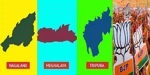 வென்றது வெறும் இரண்டு சீட் தான்! ஆனாலும் மேகாலயாவுக்கும் ஸ்கெட்ச் போடும் பாஜக!