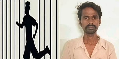 கோர்ட்டிற்கு செல்லும் வழியில் தப்பித்து ஓடிய கைதி செய்த விநோத காரியம்! இதுக்கு ஏன்யா ஓடுன?