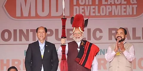 பாஜக கூட்டணியிடம் சாய்ந்த கட்சிகள் - எதிர்க்கட்சியில்லாத அரசாக உருவெடுத்துள்ள நாகாலாந்து