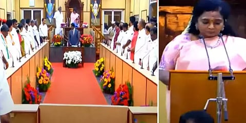 புதுச்சேரி பட்ஜெட் கூட்டத்தொடர்: பாரதியார் பாடல்களால் நிறைந்த துணைநிலை ஆளுநர் உரை!