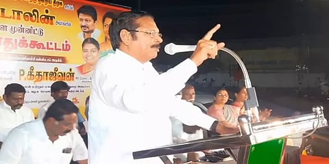 பேசுறதெல்லாமே பொய்தான்..ஐபிஎஸ் போஸ்டிங் எப்படி கொடுத்தாங்க? - ஆர்.எஸ்.பாரதி