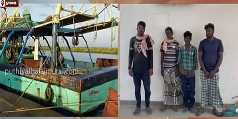 ”கடன்ல வாங்குன படகு அது.. எப்படியாவது மீட்டுத்தாங்க..” - கண்ணீருடன் மீனவ குடும்பங்கள்!