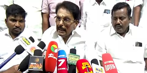 “வேறு வேலை இல்லாததால் திமுகவை விமர்சனம் செய்துவருகிறார் அண்ணாமலை”- KKSSR ராமச்சந்திரன்