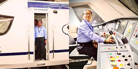 பெண் சக்தியின் நம்பிக்கை! வந்தே பாரத் ரயிலை இயக்கும் முதல் பெண்! யார் இந்த சுரேக்கா யாதவ்?