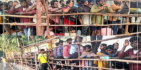 ”தல தோனிய பாத்துடலாம்னு வந்திருக்கேன்” - டிக்கெட் வாங்க சேப்பாக்கத்தில் குவிந்த ரசிகர்கள்!