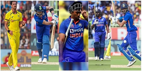 ஸ்விங்கில் மிரட்டிய மிட்சல் ஸ்டார்க்! சொந்த மண்ணில் குறைவான ரன்னில் ஆல்அவுட்டான இந்தியா!