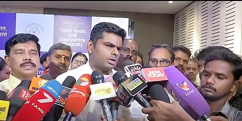 “நான் சம்பாதித்த பணம் அரவக்குறிச்சி தேர்தலில் போய்விட்டது; இப்போது கடன்காரன்” - அண்ணாமலை