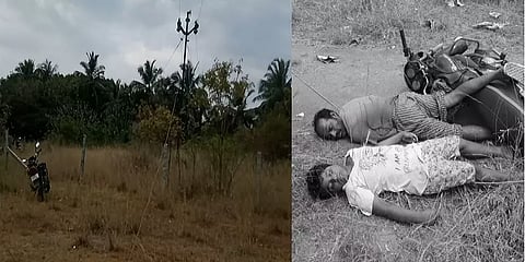 மாமல்லபுரம்: அறுந்து தொங்கிய மின் கம்பி உரசியதால் சம்பவ இடத்திலேயே தந்தை-மகன் பலி!