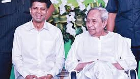Naveen patnayak and v k Pandian
