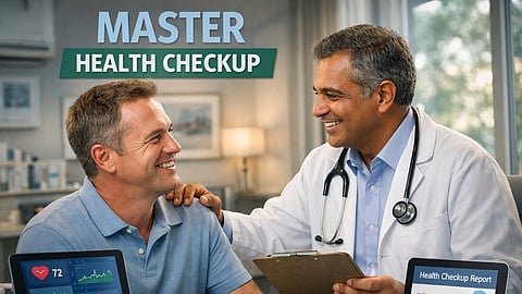 Doctor checking Paitent