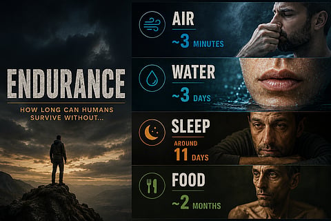 How long can humans survive