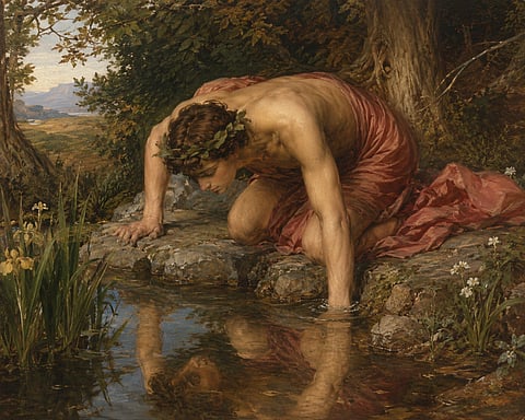 Narcissus- AI Image
