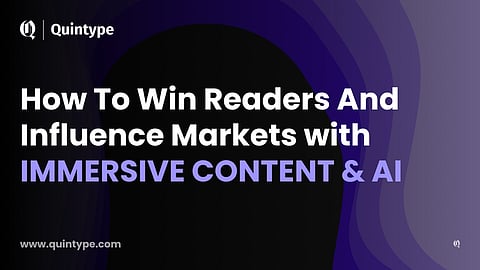 Immersive Content & AI Efficiency - Learnings From Global Newsrooms