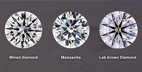 Shining Bright: A Detailed Comparison of 4 Carat Diamonds - Natural, Lab-Created, and Moissanite