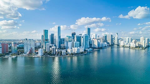 Miami FL Skyline