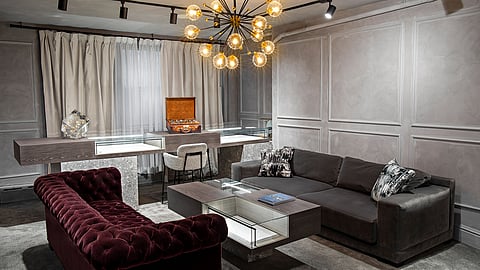 The Wrist Aficionado lounge, where we held our candid conversation with Eddie Goziker, co-founder and wristwatch expert.