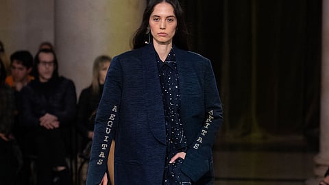 Cucculelli Shaheen Draws Celestial Inspiration for Autumn/Winter 2024 at NYFW