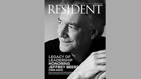 Resident Spring Issue | Jeffery Beers Tribute