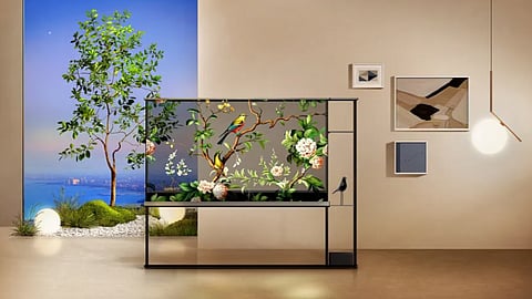 Transparent TV