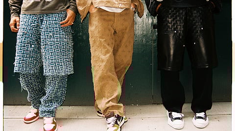 Unexpected and handcrafted textures are in style at Paris Laundry