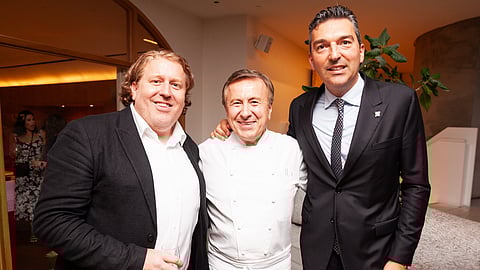 Chef & Guests at Celebration of Jeffrey Beers Event