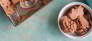 Chocolate Coffee Banana Ice Cream