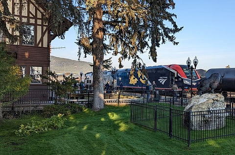 Starting the Journey on the Amtrak