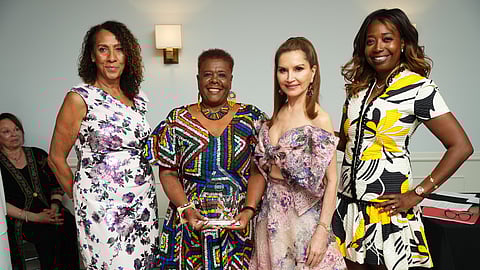 Anita Farrington, Brenda Simmons, Jean Shafiroff, Aisha Christian