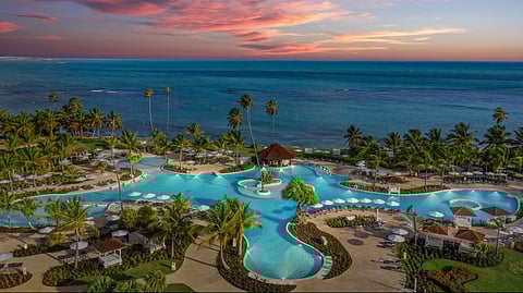 Hyatt Regency Grand Reserve Aerial Pool & Beach