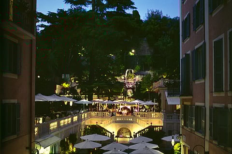 Hotel de Russie Secret Garden in Rome Italy
