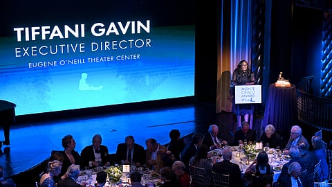 Tiffani Gavin Speaks At the Event