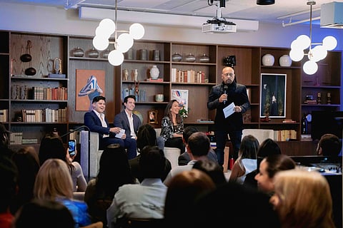 Daymond John Moderating Big Pitch Night at Mindspace Miami