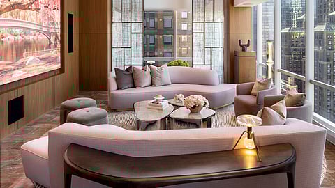 Park Hyatt New York Manhattan Suite Living Room