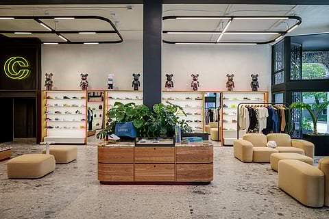 CNCPTS Storefront in the Miami Design District