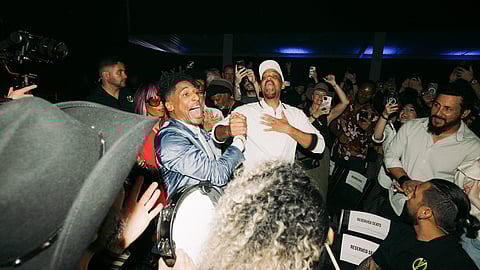 Jon Batiste and Will SmitH at the 2024 Montreux Jazz Festival Miami