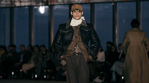 Model on the Runway at NYFW Fall/Winter 2025