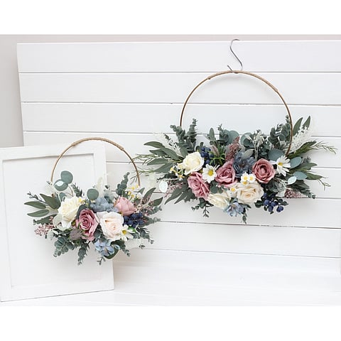 Wedding Flower Hoops: A Unique and Stylish Floral Trend