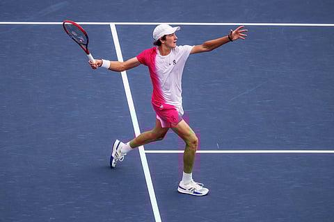 João Fonseca Competing at the U.S. Open