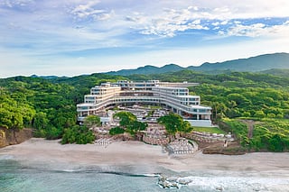 Aerial Shot of Dreams Bahia Mita Surf & Spa Resort in Punta de Mita