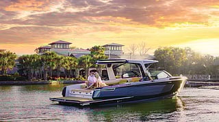 Romantic Boat Outing