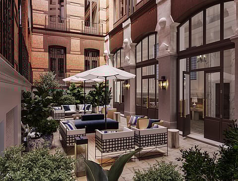 Palacio Torre-Almiranta Terrace