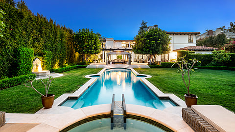 Pool and Backyard