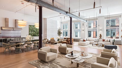 56 Crosby Street #3A Living & Dining Area