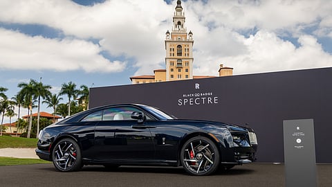 The Rolls-Royce Black Badge Spectre