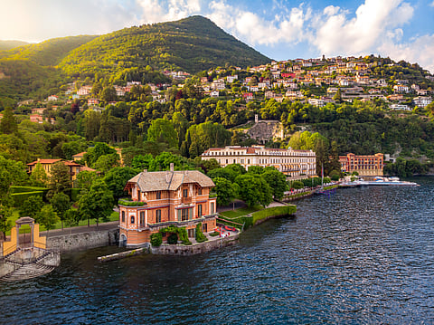 Nestled against the Alps, Lake Como's serene waters and charming villas